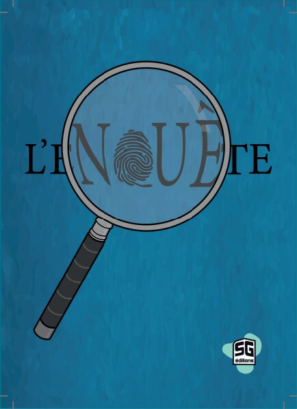 Recto de l'affiche avec marques de coupe.