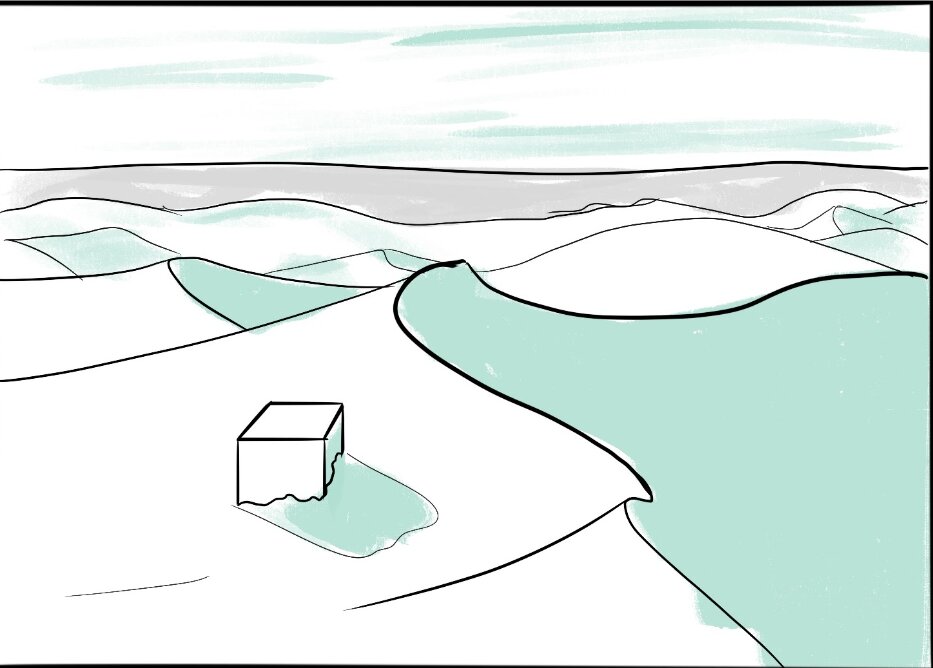 Étude de perspective.