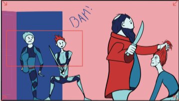 Storyboard — la mort.